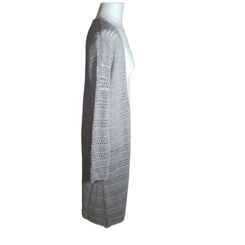 Torrid Duster Grey Sweater sz 2 - Picture 2 of 3